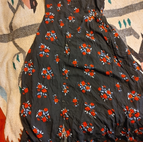 Ladies Black Halter Top Summer Dress - Picture 2 of 8